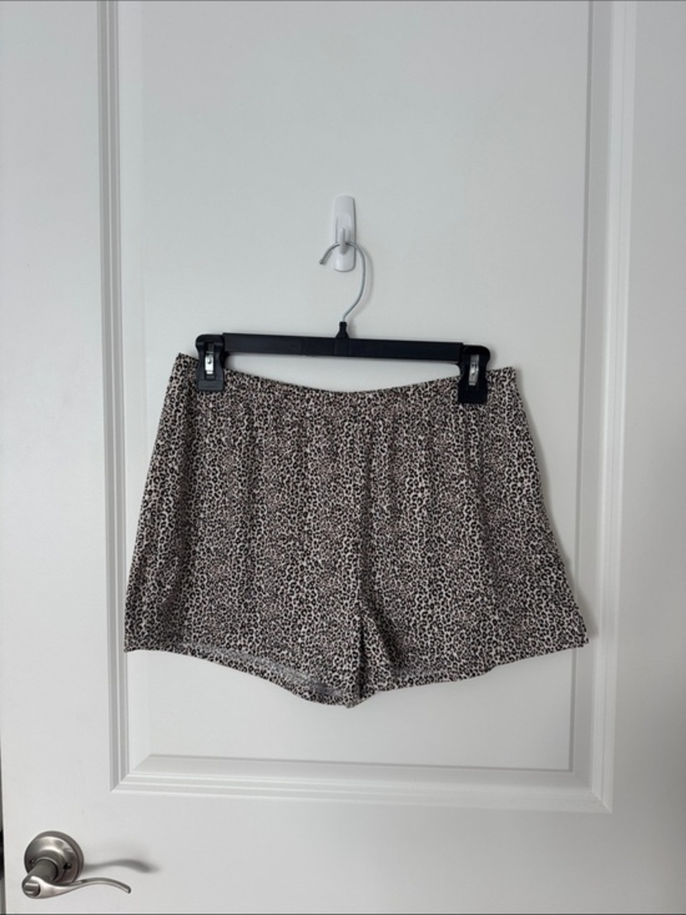 Nicole Miller Leopard Print Lounge Shorts NWOT